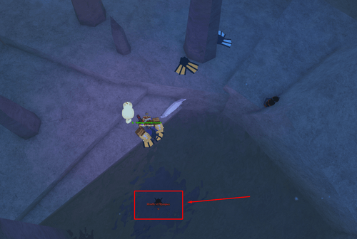The entrance to Wrath of Olympus in Fisch