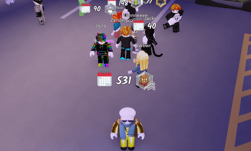 Standing in a packed lobby of 99 Nights in the Forest