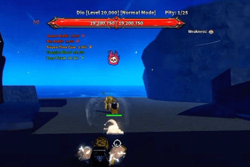 Dio boss in Legacy Piece