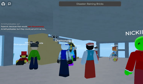 A disaster survival game in Polytoria