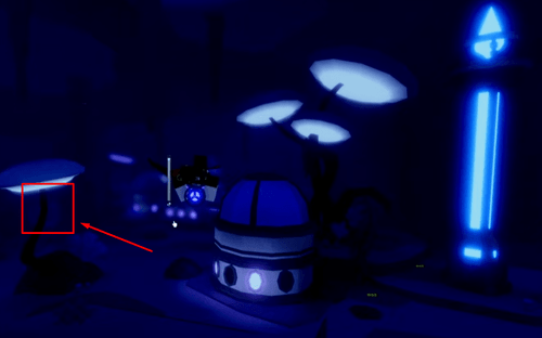 The small opening in the cave in Fisch