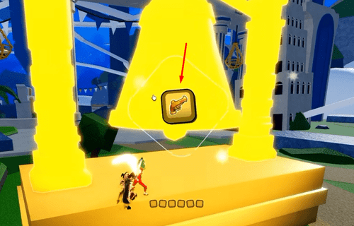 The bell minigame in Blox Fruits