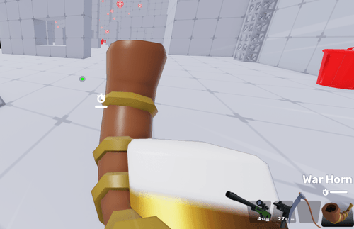 The War Horn Sniper loadout in RIVALS