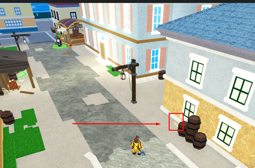 Broken Map Piece location #5 in Blox Fruits