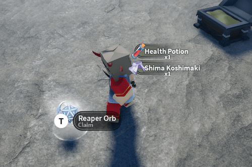 Getting a Reaper orb from a common chest