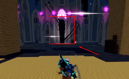 The portal in the Secret Temple in Blox Fruits
