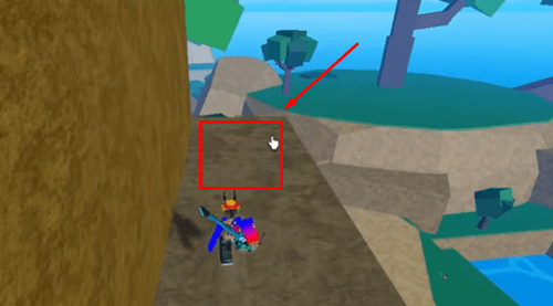 Hydra Island location #3 in Blox Fruits