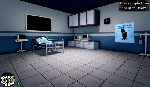 An example of a regular room in Animal Hospital