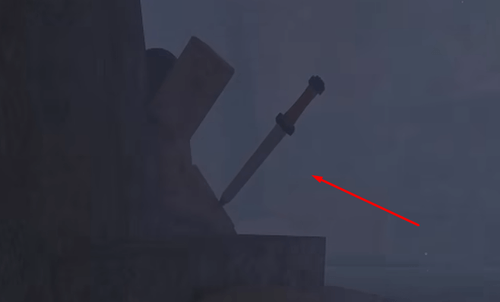 Missing Sword #4 in Fisch