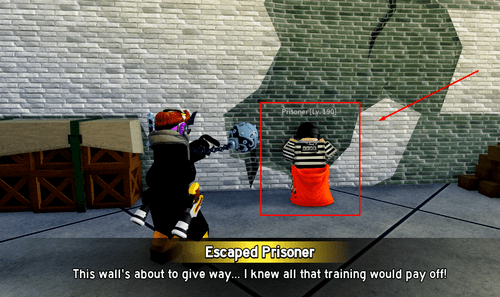 Prisoner #2 in Blox Fruits