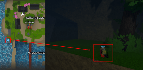 The Legendary Fishing Rod spot in Slayers 2