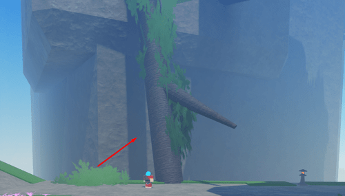 The starting point to reach the Thunder Breathing trainer in Slayers 2