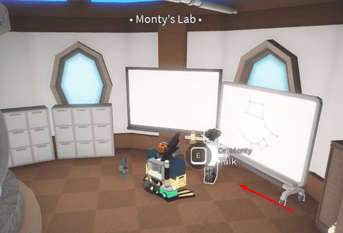 Dr. Monty in Fisch