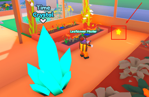 The fifth and last secret star in Garden Cleaner Evolution