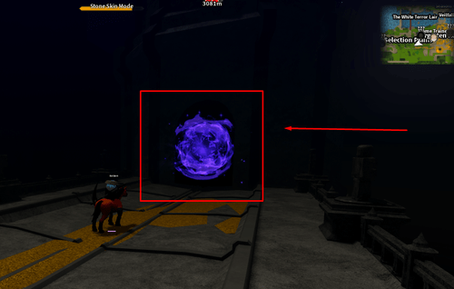 The portal to Ouwigahara in Slayers 2