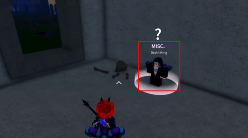 Death King location in Blox Fruits
