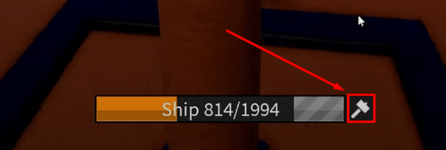 Blox Fruits Repair Boats hammer icon