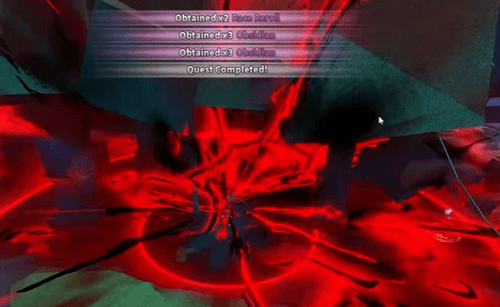 A player using Conqueror Haki in Sailor Piece