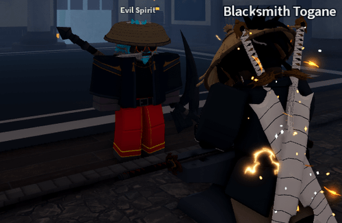Blacksmith Togane in Slayers 2