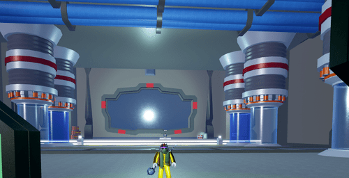The raid lobby in Blox Fruits