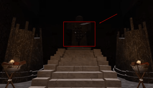 The Elude Glove altar room