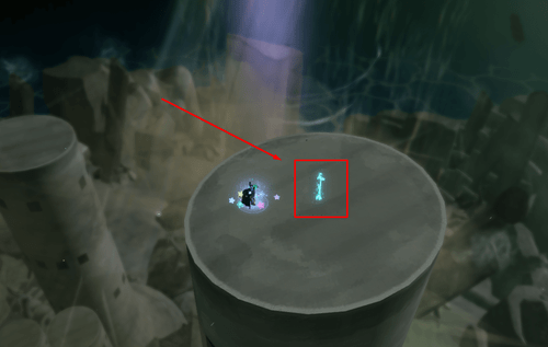Undyne Energy Spear Location #1