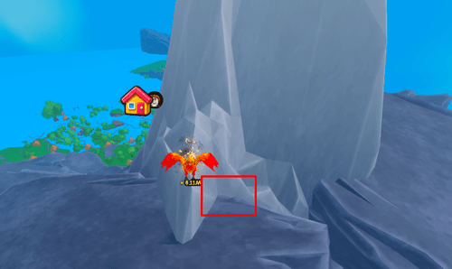 Cherub Egg Location #8 in Ride A Pet