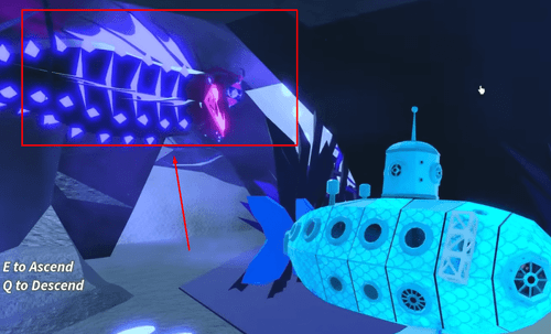 One of the Abyssal Zenith's anglerfish in Fisch