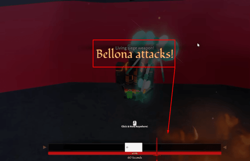 The Bellona Attacks minigame in Fisch