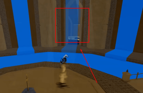 The Secret Temple's secret passage in Blox Fruits