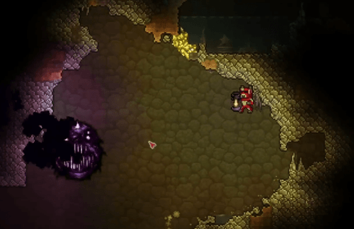 The Pressure mod on Terraria featuring Pinkie