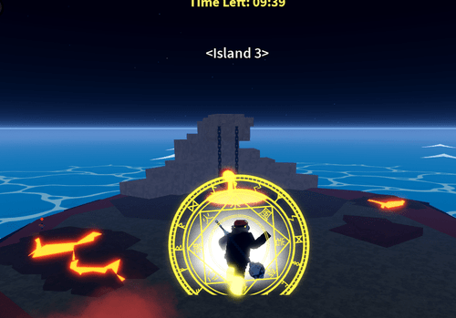 Reaching a new raid island in Blox Fruits