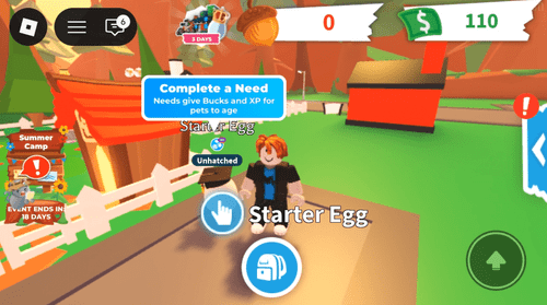 Playing Adopt Me on EasyFun.gg