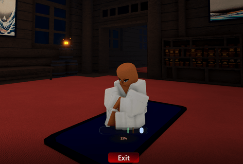 Meditating in Slayers 2