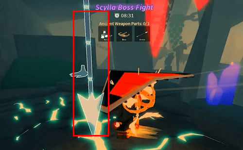 The Crossbow Arrow in Fisch