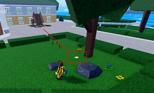 Broken Map Piece location #3 in Blox Fruits