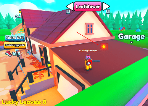 The second secret star in Garden Cleaner Evolution