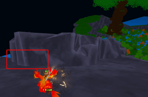 Cherub Egg Location #10 in Ride A Pet