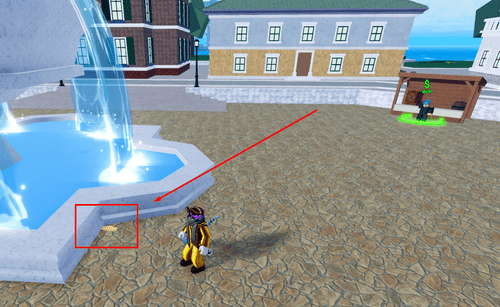 Broken Map Piece location #4 in Blox Fruits