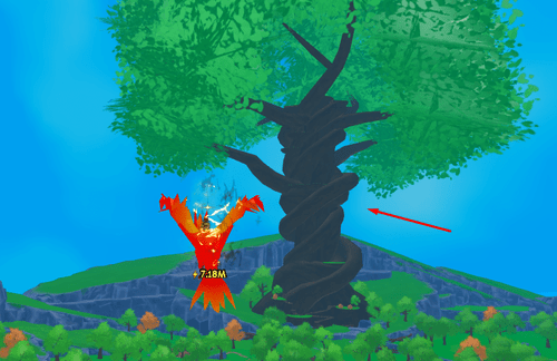 Black Hole Egg location 9 in Ride A Pet