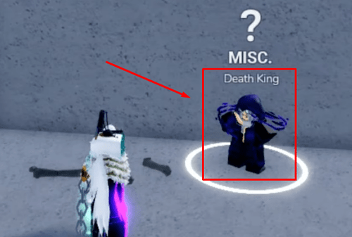 The Death King in Blox Fruits