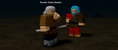 Thunder Trainer Zentaro in Slayers 2
