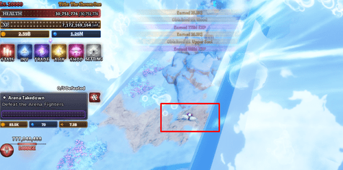 The double farm Quake C ability spot in Sailor Piece