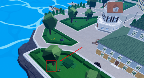 Broken Map Piece location #1 in Blox Fruits