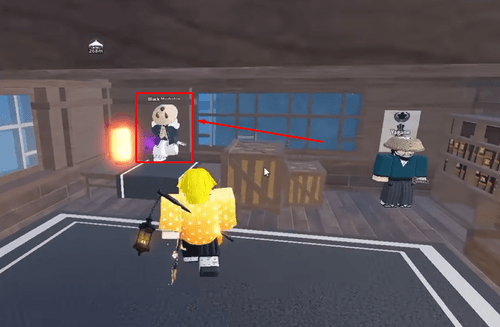 The Black Market NPC in location #10 in Slayers 2