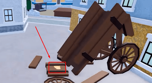 Broken Map Piece location #2 in Blox Fruits