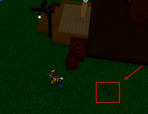 The grappling hook in Blox Fruits