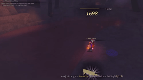 Shield Fragment #3's pool location in Fisch