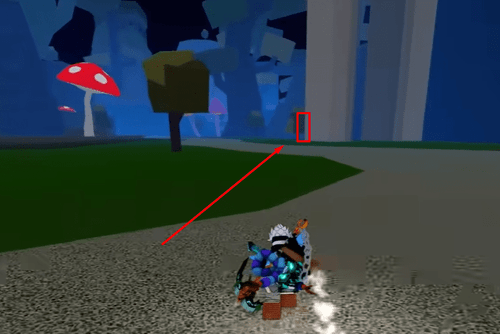 Location 2 of the unlit torches in Blox Fruits