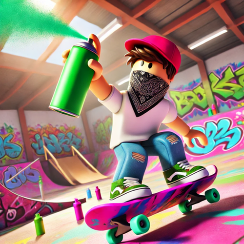 Spray Paint & Skate